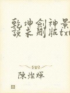乾坤剑神景言小说未删版txt