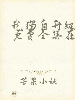 我独自升级漫画免费全集在线封面