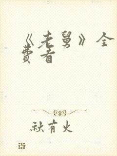 《老舅》全集免费看封面