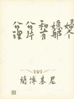 公公和媳妇儿伦理片有那个