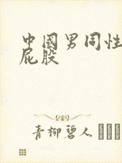 中国男同性恋操屁股