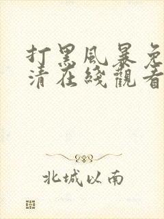 打黑风暴免费高清在线观看封面