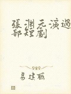 张渊元演过的全部短剧