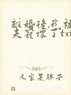 离婚后,我被前夫宠坏了txt