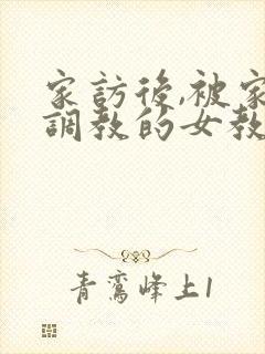 家访后,被家长调教的女教师