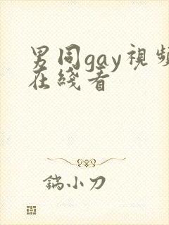 男同gay视频在线看封面