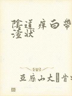 阴道痒白带豆腐渣状