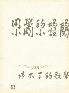 同学的妈妈张姨小刚小说阅读封面