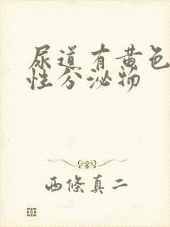 尿道有黄色液体性分泌物