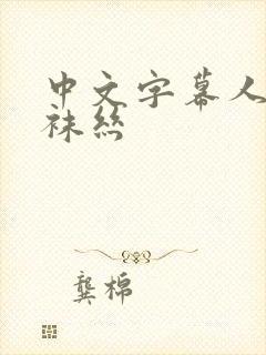 中文字幕人妻丝袜丝