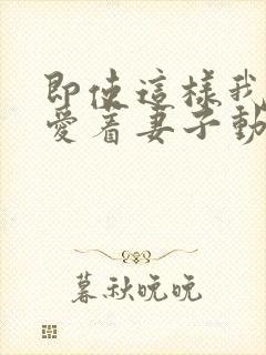 即使这样我还是爱着妻子动漫第一季在线观看封面