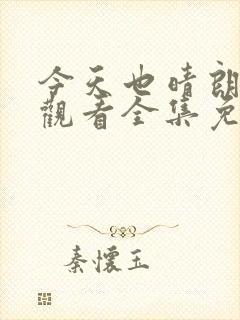 今天也晴朗在线观看全集免费播放封面