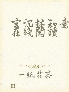 宫沉林知意小说在线阅读