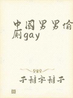 中国男男偷看公厕gay