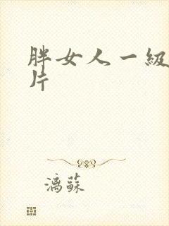 胖女人一级黄色片