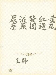 尿液发红黄是什么原因造成的