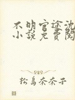 不明官途沈青云小说免费阅读