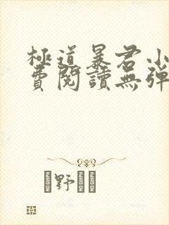 极道暴君小说免费阅读无弹窗封面