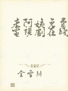 老阿姨免费高清电视剧在线