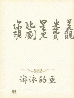 你比星光美丽电视剧免费观看