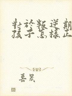 对于叛逆期的男孩子怎样正确引导