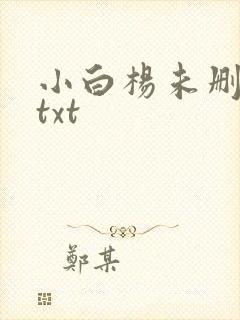 小白杨未删减版txt