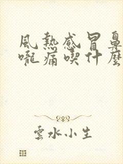 风热感冒鼻塞喉咙痛吃什么药好