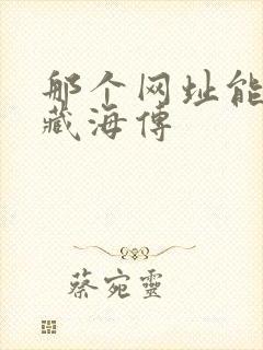 那个网址能看到藏海传封面