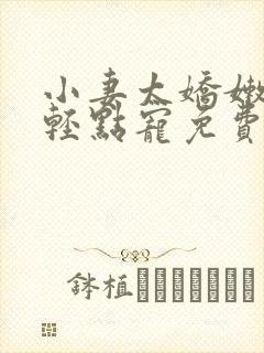 小妻太娇嫩枭爷轻点宠免费阅读全文