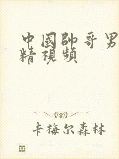 中国帅哥男同射精视频