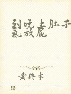 到晚上肚子就胀气放屁