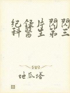 纪录片闪闪的儿科医生第三季