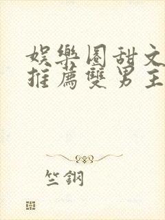 娱乐圈甜文小说推荐双男主封面