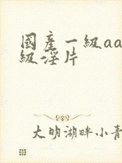 国产一级aaa级淫片