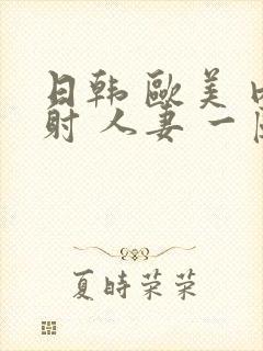 日韩 欧美 内射 人妻 一区封面