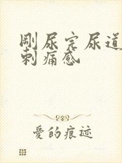 刚尿完尿道口有刺痛感封面