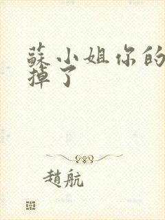 苏小姐你的老公掉了