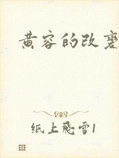 黄容的改变小说