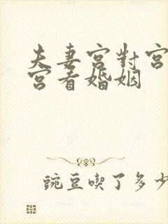 夫妻宫对宫官禄宫看婚姻封面