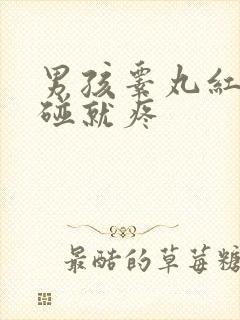 男孩睾丸红肿一碰就疼封面