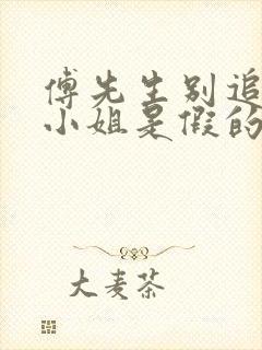 傅先生别追了大小姐是假的全集短剧