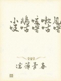 小鹅咳嗽甩头呼吸咕噜咕噜响用什么药