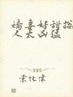 娇妻好甜总裁大人太凶猛