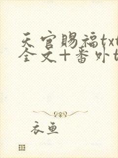 天官赐福txt全文+番外txt下载