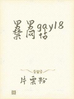 男男gay18禁网站