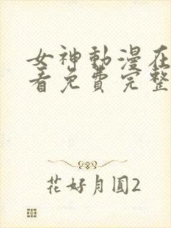 女神动漫在线观看免费完整高清封面