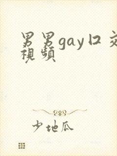 男男gay囗交视频封面