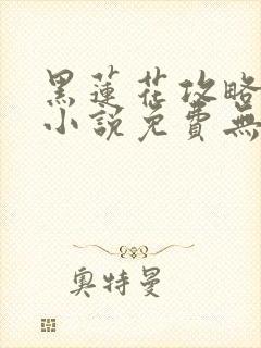 黑莲花攻略手册小说免费无弹窗