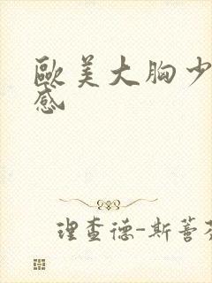 欧美大胸少妇性感封面