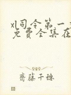 xl司令第一季免费全集在线观看